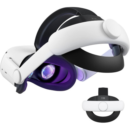 KIWI design Sangle de Tête Améliorée Compatible avec Quest 2 – Confort et Performance en VR