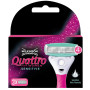 Wilkinson Quattro Recharges Lames de Rasoir – Peau Sensible Femme (x3) – 6 000 CFA