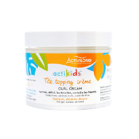 Actikids Tite Topping Crème Curl Cream – Mangue & Amande Douce (300 ml)