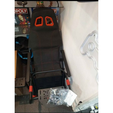 Cockpit de Simulation Racing – Support Volant & Pédales Compatible Logitech G29/G920/G923 – Dakar